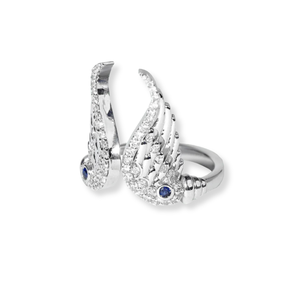 Bague 'Flying Angel' Argent