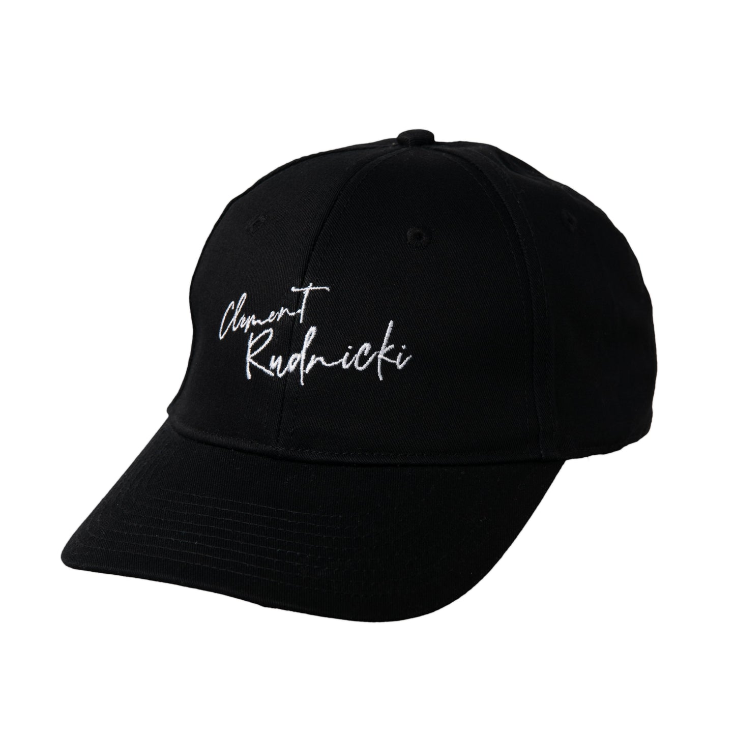 Casquette Noire Signature Clement Rudnicki