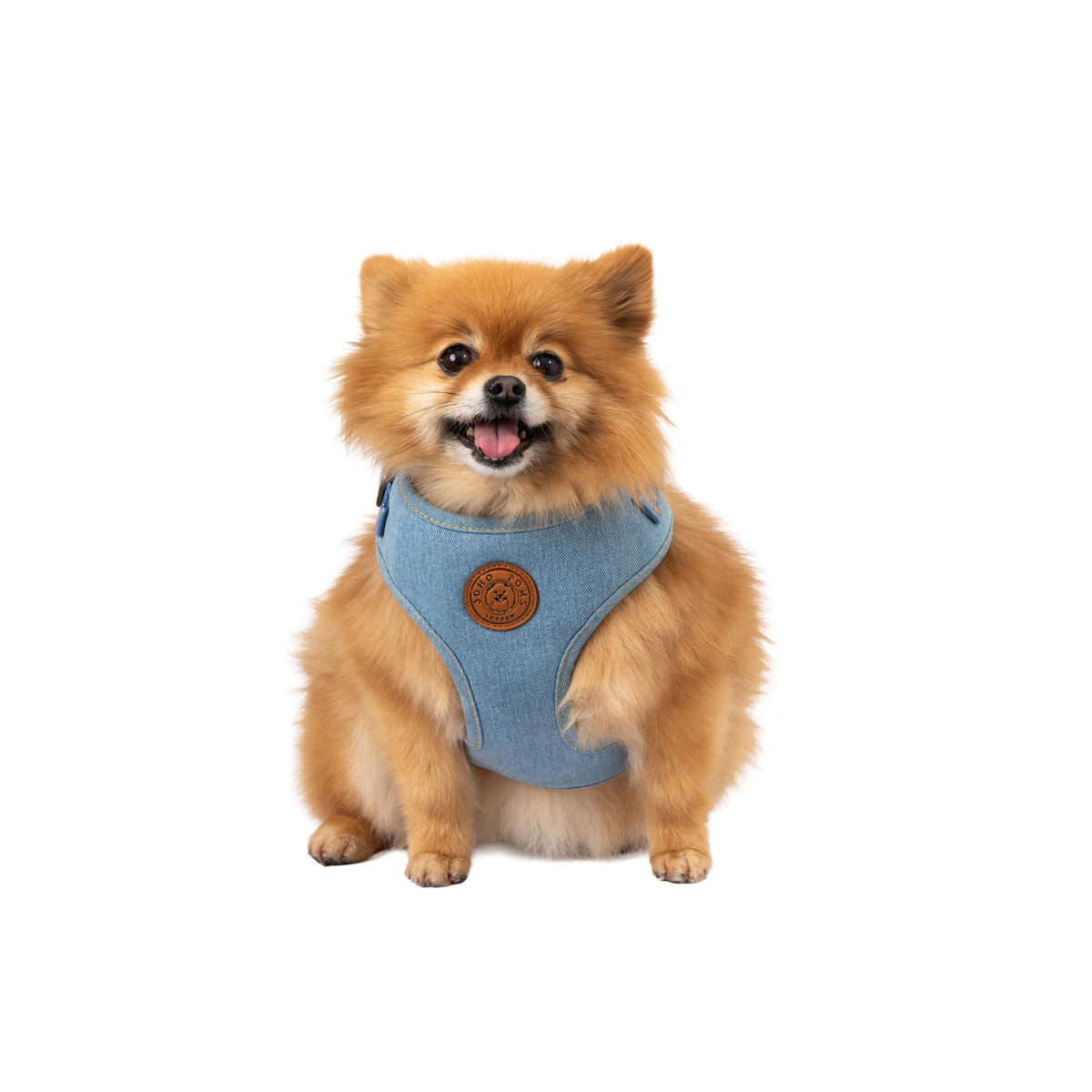 Soho Poms Frith Denim Harness - Vintage Wash