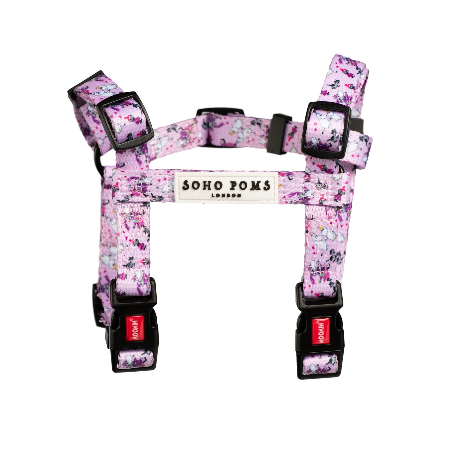 Moomins Pink Holiday Dogs H-Harness