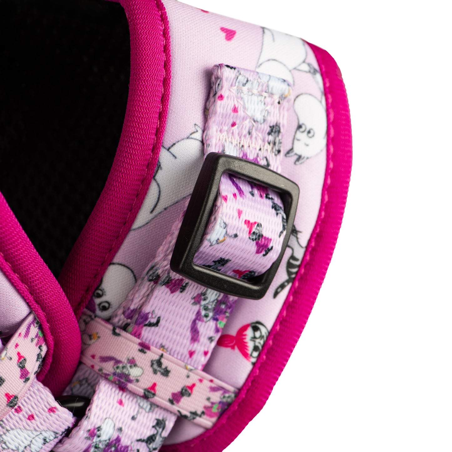 Moomins Pink Champagne Dogs Padded Harness by Soho Poms