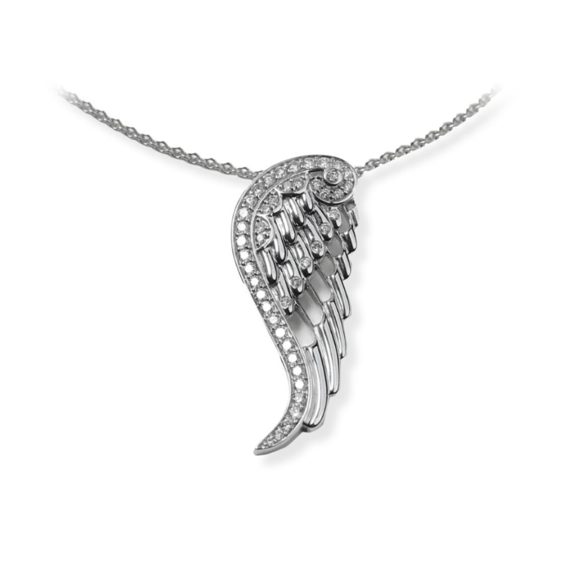 Pendentif Ailes d'Ange Argent