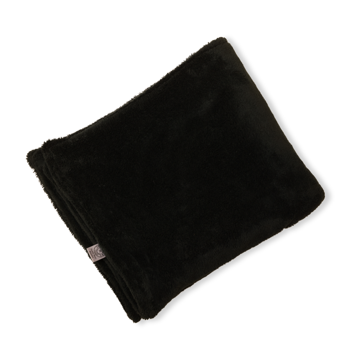 Teddy Bear Black Dog Blanket by Soho Poms