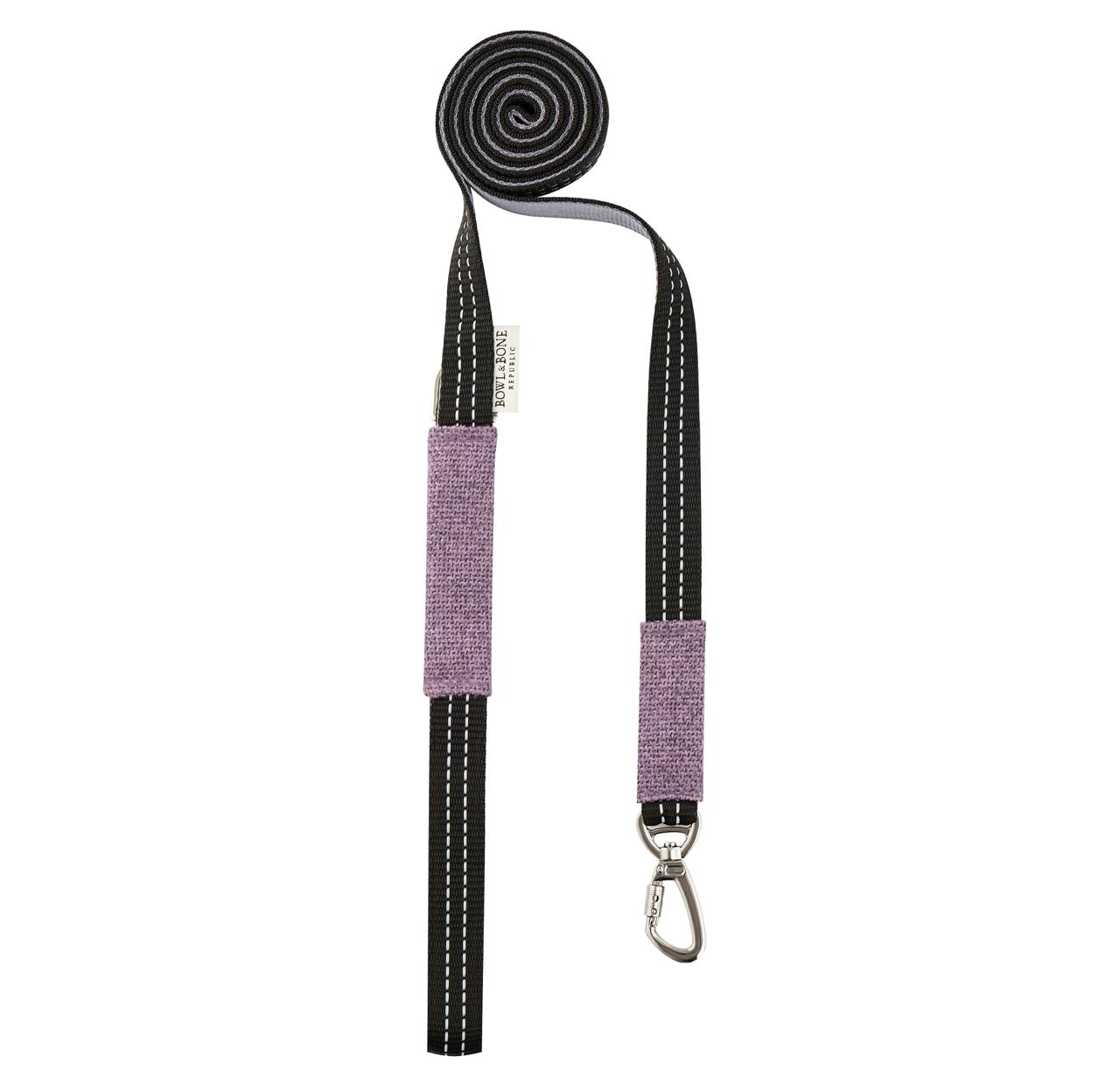 Soho Poms x Bowl & Bone Republic Dog Lead - Hyde Lavender
