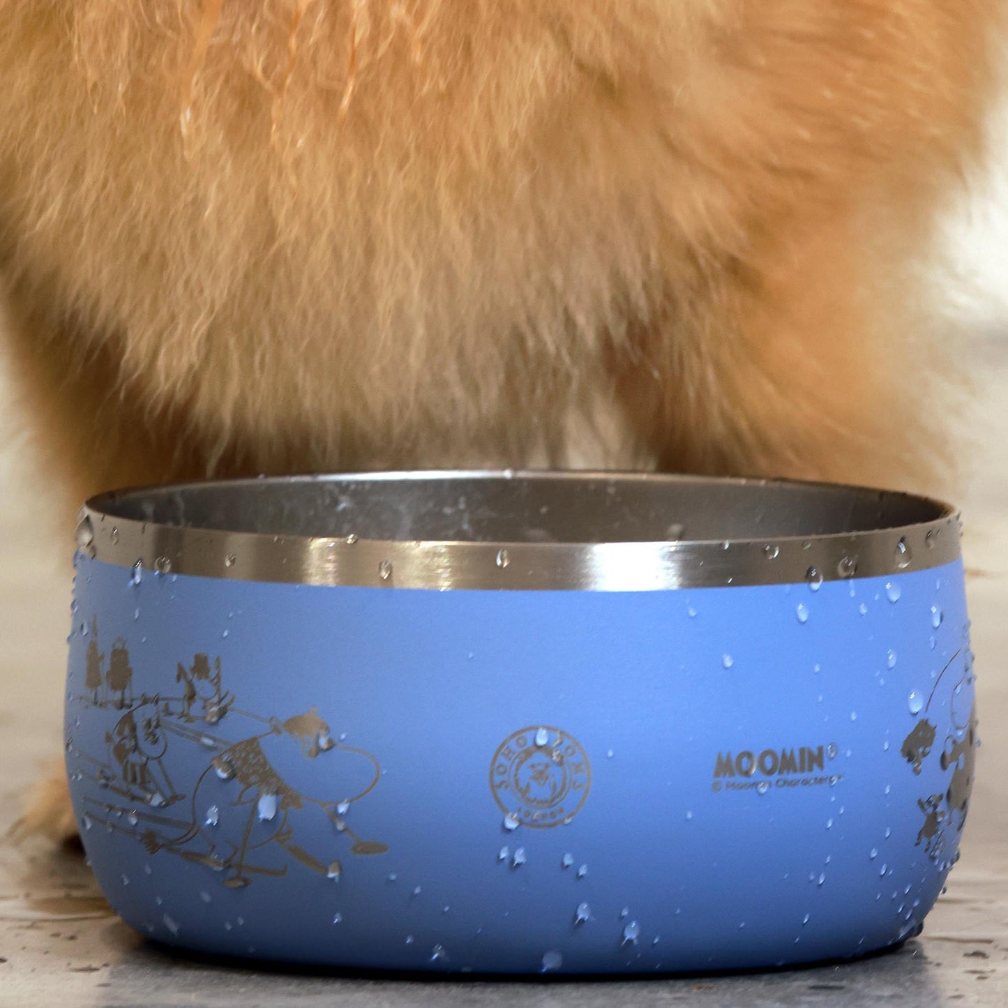 Bol lunaire bleu Moomins par SohoPoms