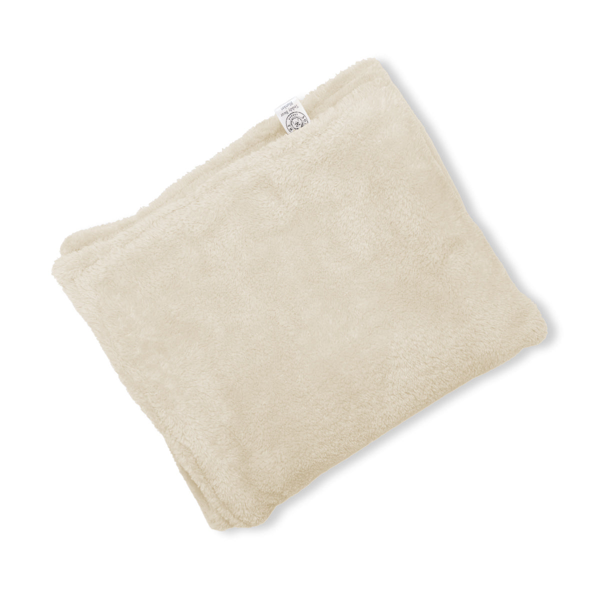 Teddy Bear Off White Dog Blanket by Soho Poms