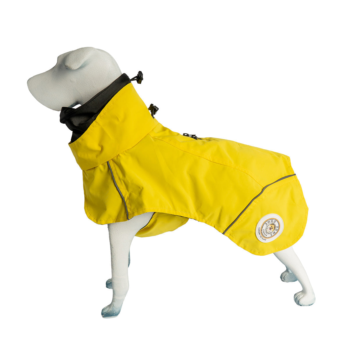 Soho Poms Waterproof Rain Jacket - Vivid Yellow