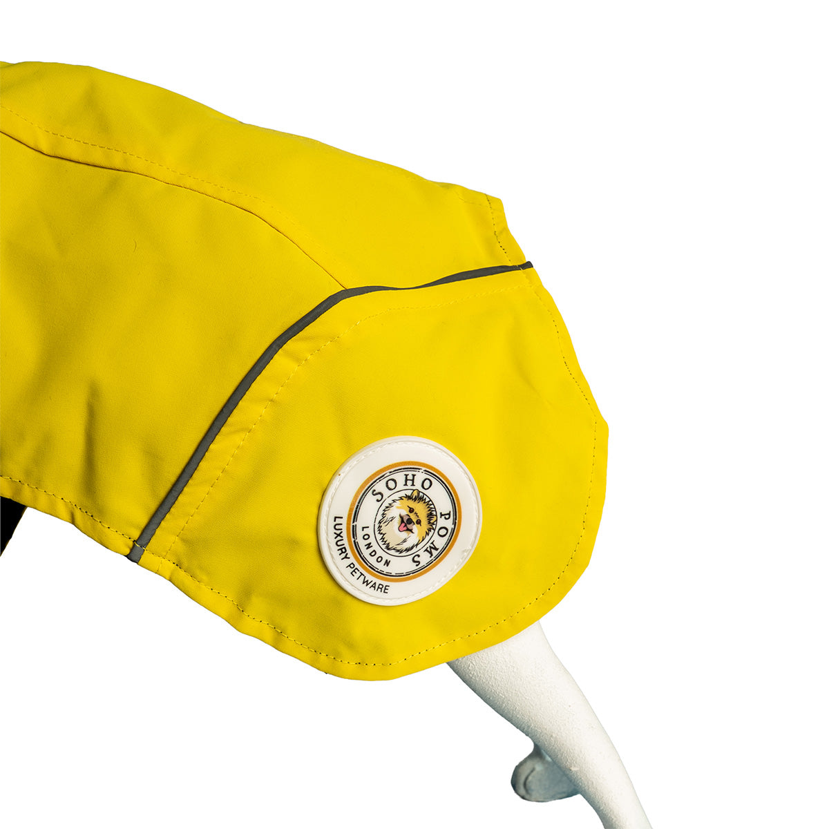Soho Poms Waterproof Rain Jacket - Vivid Yellow