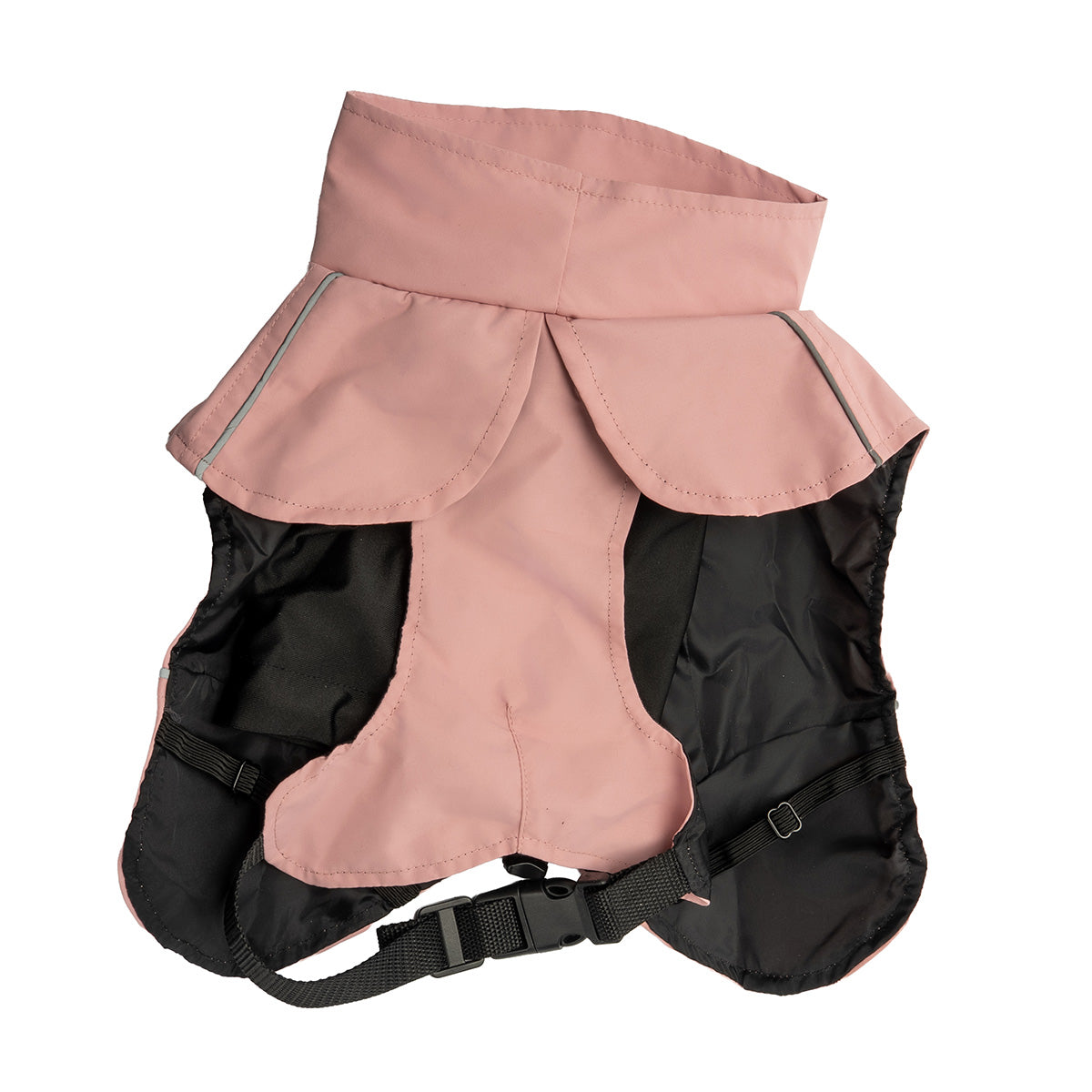 Soho Poms Waterproof Rain Jacket - Soft Pink