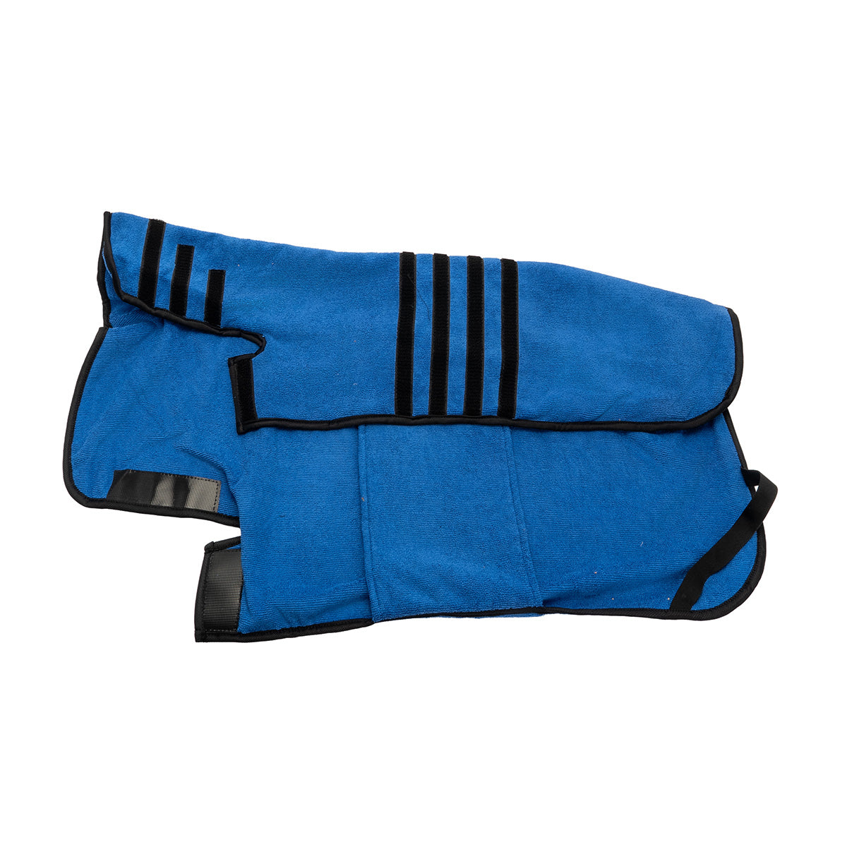 Soho Poms Wraparound Pet Bath Towel - Blue