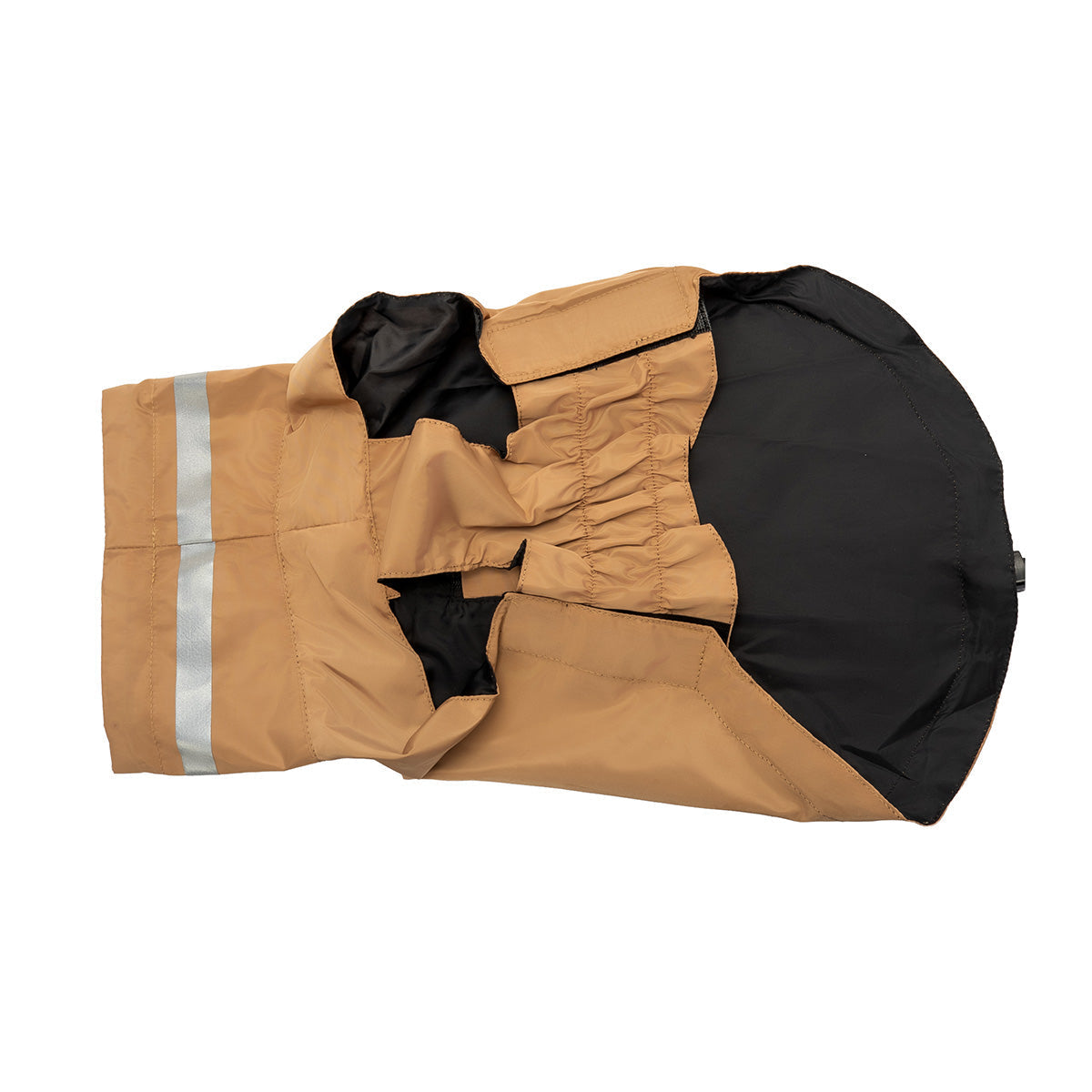 Soho Poms Lightweight Waterproof Rain Jacket - Sand
