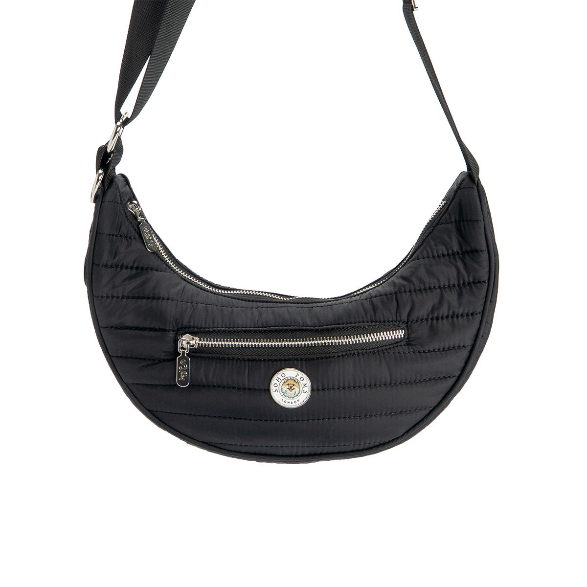 Midnight Black | Wardour Crossbody Walking Bag