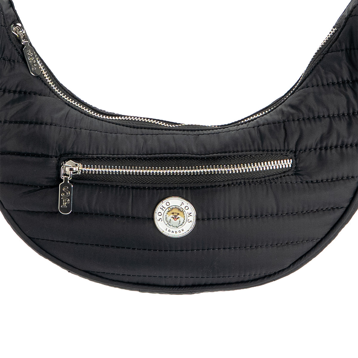 Midnight Black | Wardour Crossbody Walking Bag