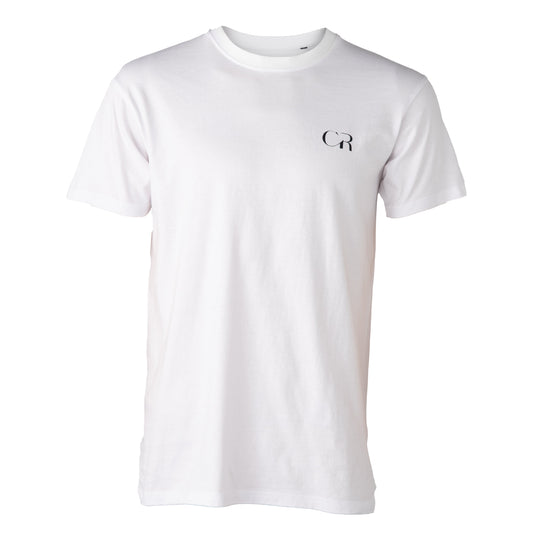 T-Shirt Blanc CR Signature de Clément Rudnicki