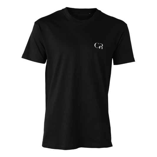 T-Shirt Noir CR Signature de Clément Rudnicki