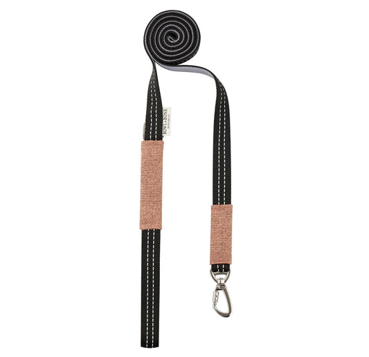 Soho Poms x Bowl & Bone Republic Dog Lead - Berkeley Blush
