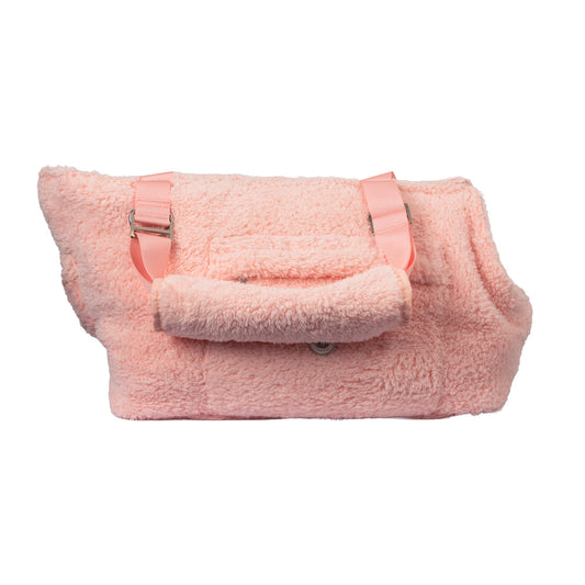 Carnaby Teddy Bear Carrier - Blush Rose