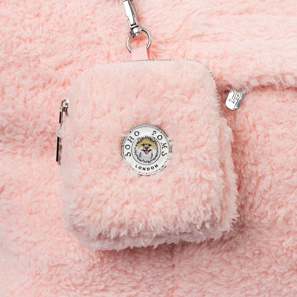 Carnaby Teddy Bear Carrier - Blush Rose