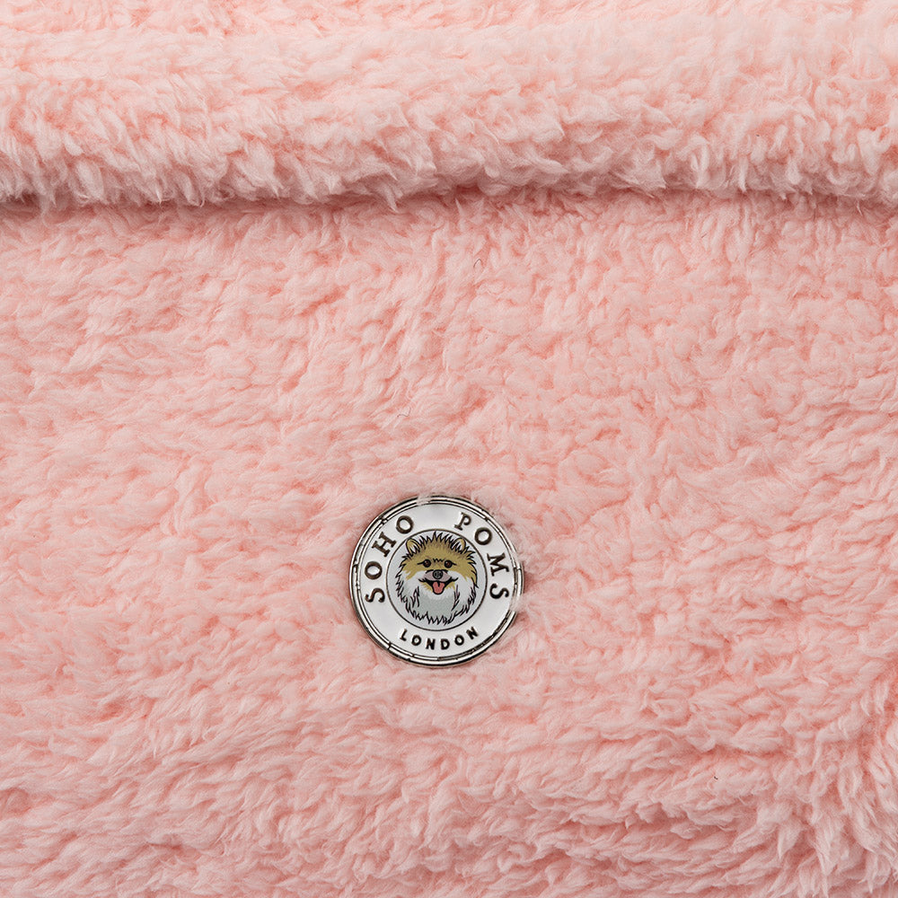 Carnaby Teddy Bear Carrier - Blush Rose