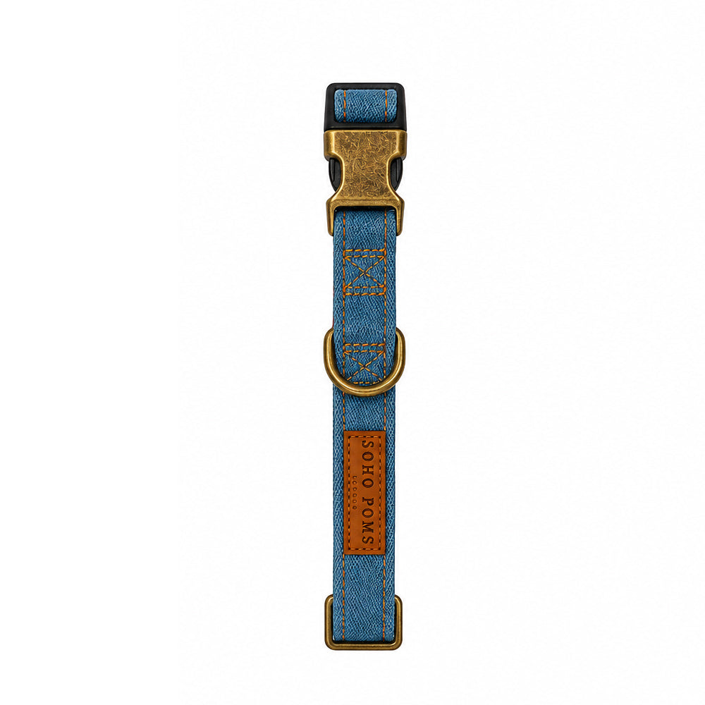 Soho Poms Frith Collar - Vintage Wash