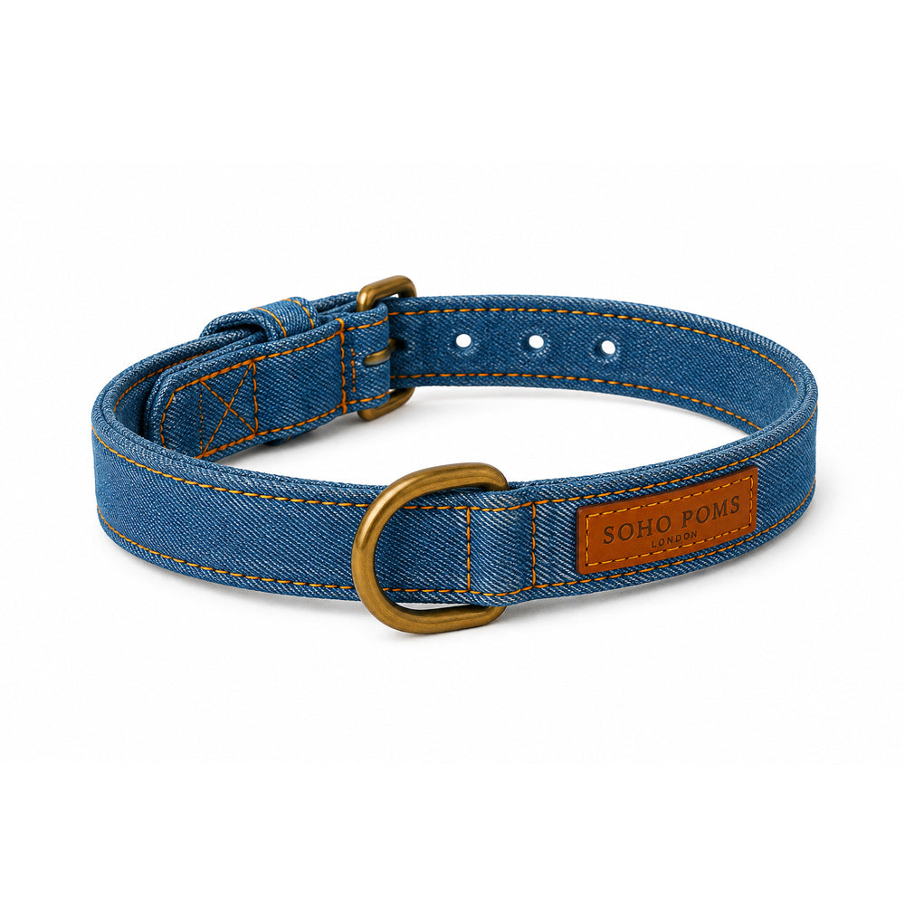 Soho Poms Frith Collar - Vintage Wash